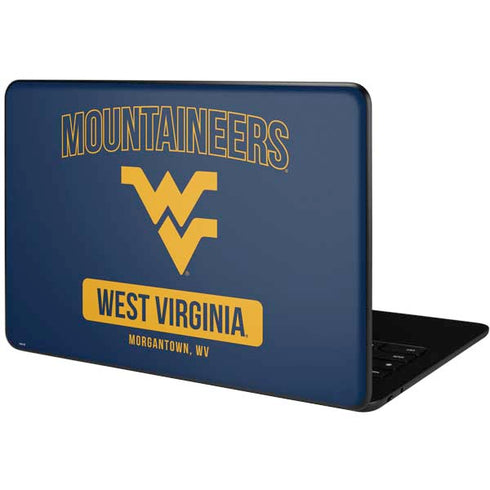 West Virginia University Mountaineers Logo Google Pixelbook Go Skin